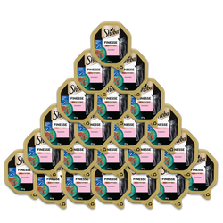 Sheba Finesse z łososiem w musie 22x 85g