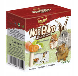 KOSTKA WAPIENNA DLA GRYZONI-WARZYWNA40g
