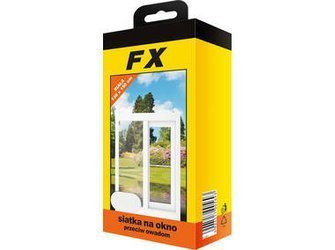 FX siatka na okno 130x150 cm biała