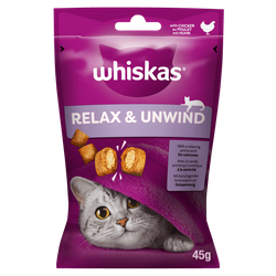 WHISKAS Relaks i Odprężenie 45 g - przysmak dla kota, z kurczakiem
