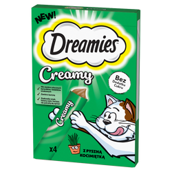 Dreamies Creamy z kocimiętką 4x 10g