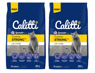 Calitti Żwirek STRONG Lavender 2x20l