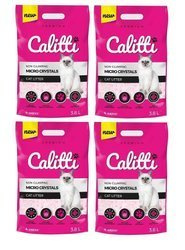 Calitti Micro Crystals silikonowy żwirek drobny dla kota 4x3,8l