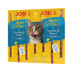 JosiCat Meat Sticks łosoś i pstrąg 35g