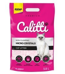 Calitti Micro Crystals silikonowy żwirek drobny dla kota 3,8l
