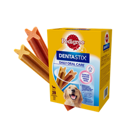 Pedigree DentaStix duże rasy 4x 270g