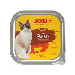 JosiCat Pasztet z wołowiną 100g Alu