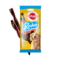 PEDIGREE Rodeo 123g - przysmak dla psów z wołowiną