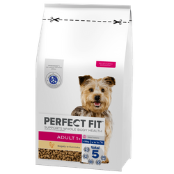 Perfect Fit™ Adult 1+ 6 kg – sucha karma pełnoporcjowa dla dorosłych psów małych ras, bogata w kurczaka