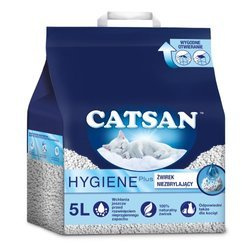 CATSAN Hygiene Plus 5l - naturalny żwirek dla kota