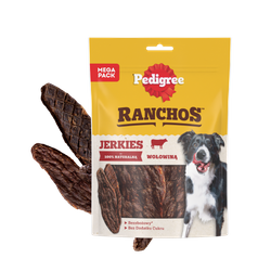Pedigree Ranchos Jerkies z wołowiną 180g